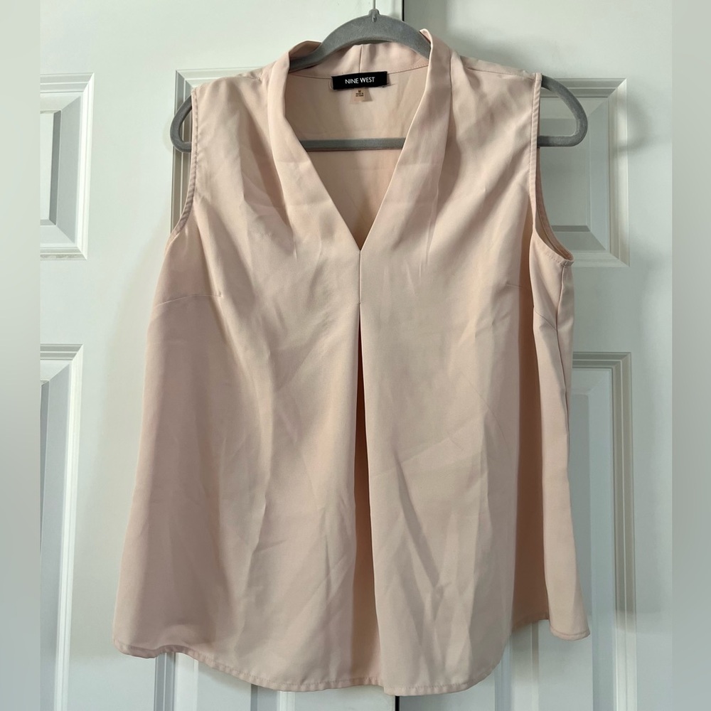 Pale Pink Nine West Blouse